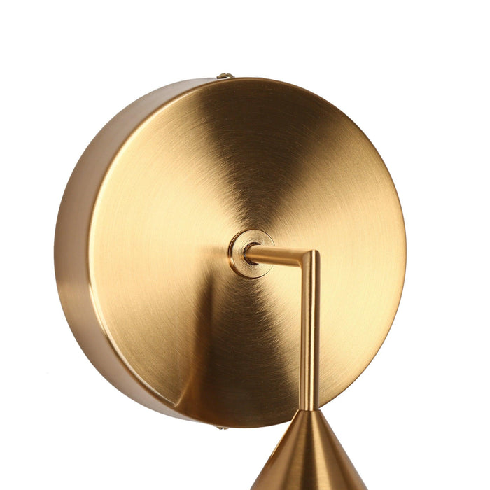 Riolven 1-Light LED Brass Wall Sconces
