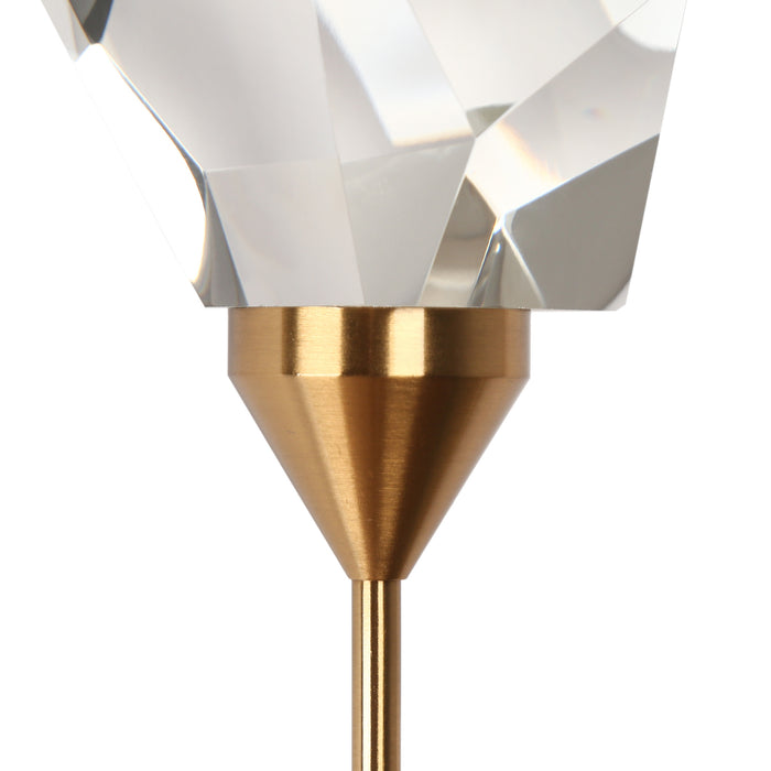 Riolven 1-Light LED Brass Wall Sconce