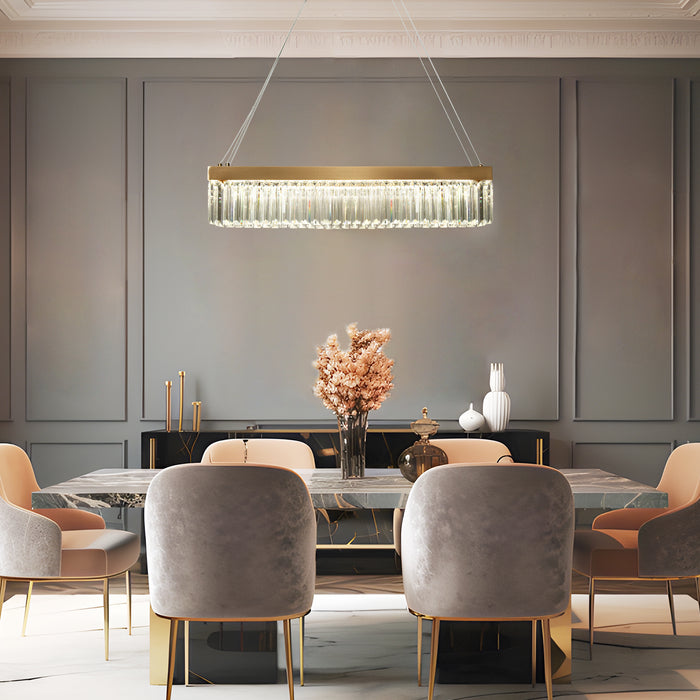Weylin 1-Light LED Brass Island Lights