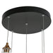 Black Gold Cluster LED Chandelier Pendant Lights - Belles Lighting