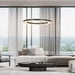 1-Light LED Ring Chandeliers - Belles Lighting
