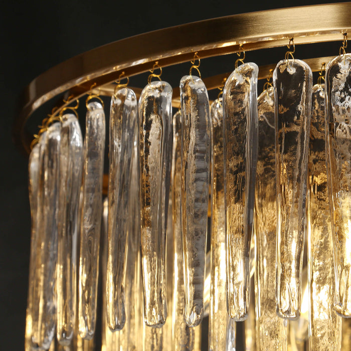 Tisvior 6-Light Brass Chandelier