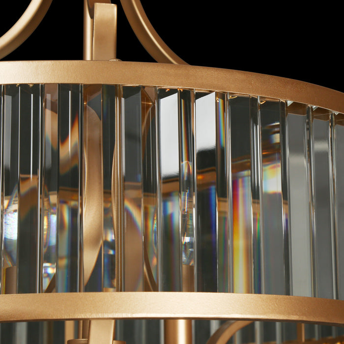 Samdale 3-Light Gold Chandeliers