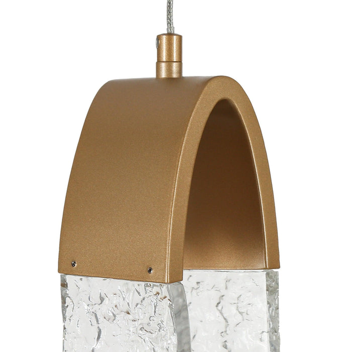 Mavorel 3-Light LED Gold Chandeliers