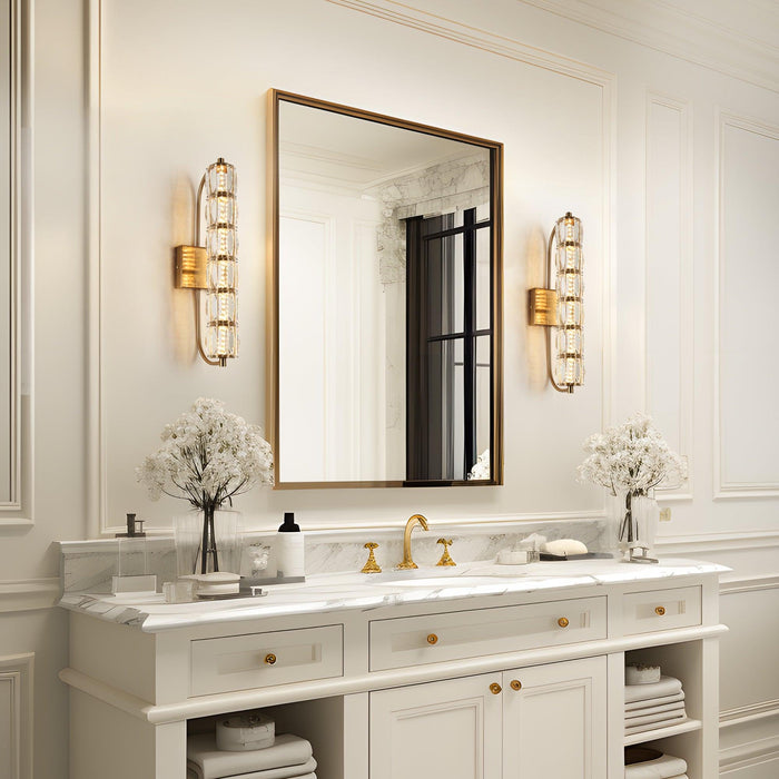 Favbert 1-Light LED Brass Wall Sconces