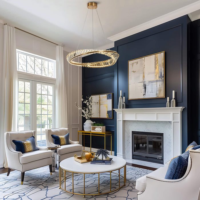 Wynsera LED Brass Chandeliers