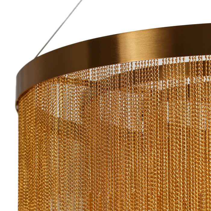 Drevion 10-Light Brass Chandeliers