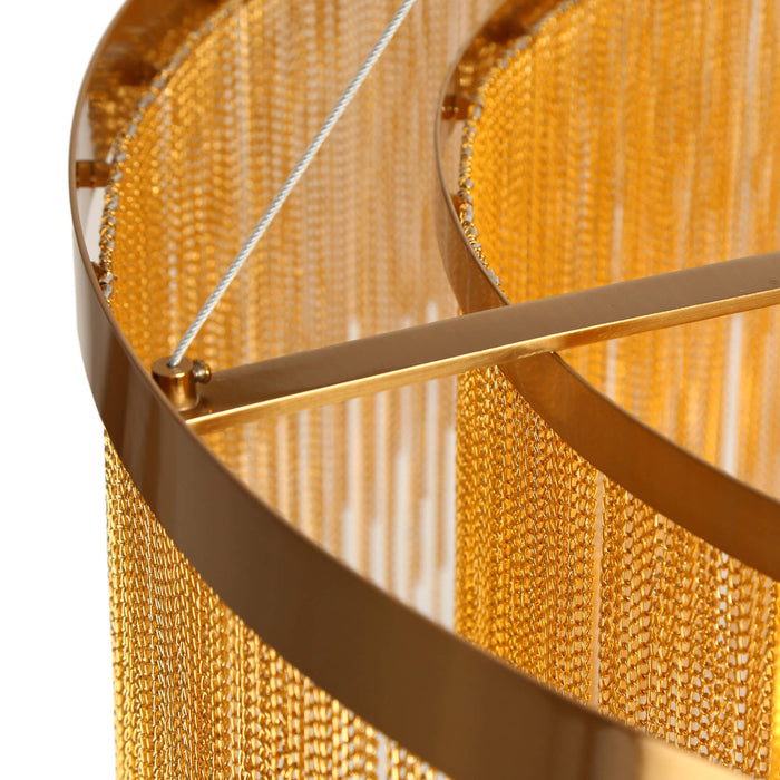 Drevion 10-Light Brass Chandeliers