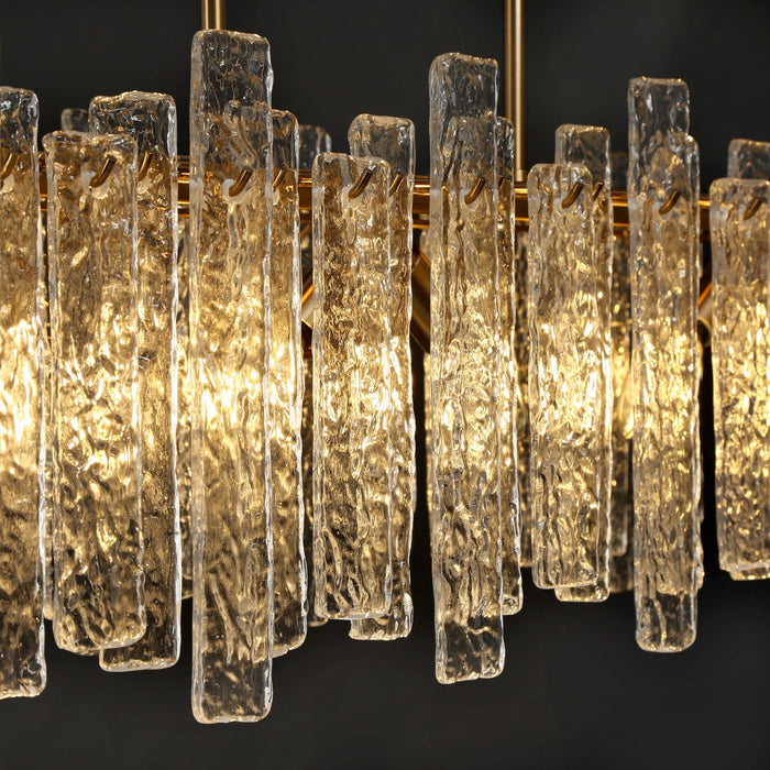 Engaver 6-Light Brass Island Lights