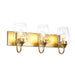 Rambutan 3-Light Gold Vanity Light