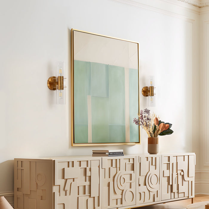 Stebbin 2-Light Brass Wall Sconces