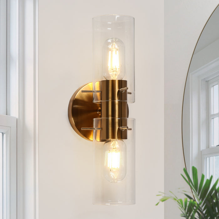 Stebbin 2-Light Brass Wall Sconces