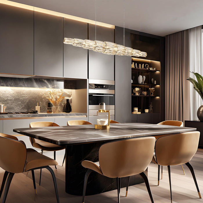 Cryptog 1-Light LED Brass Island Lights
