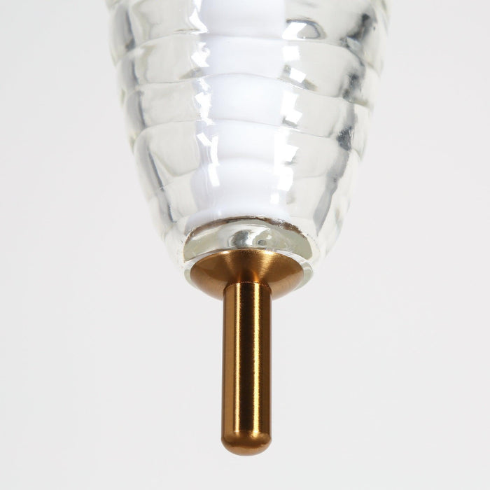 Xalorine 1-Light LED Brass Art Pendant Lights