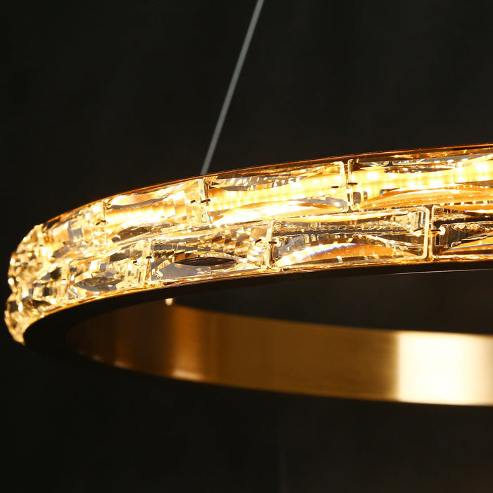 Sledeif 1-Light LED Brass Chandeliers