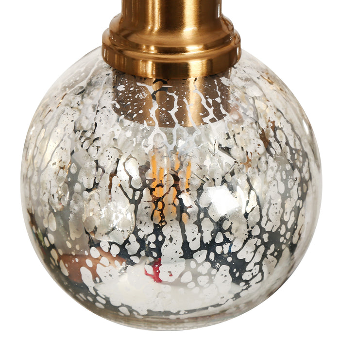Drelion 8-Light Black and Brass Island Lights