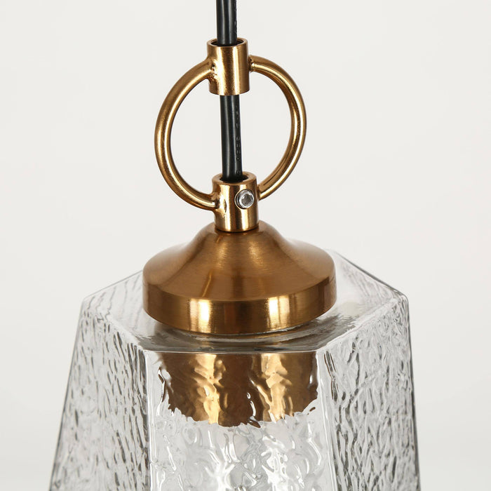 Sduiaor 1-Light Brass Pendant Lights