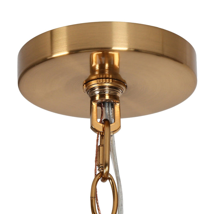 Tempora 8-Light Brass Chandeliers