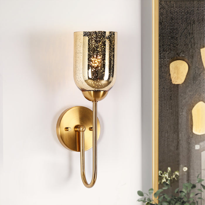 Niliren 1-Light Brass Wall Sconces