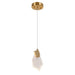 1-Light LED Resin Pendant Light - Belles Lighting