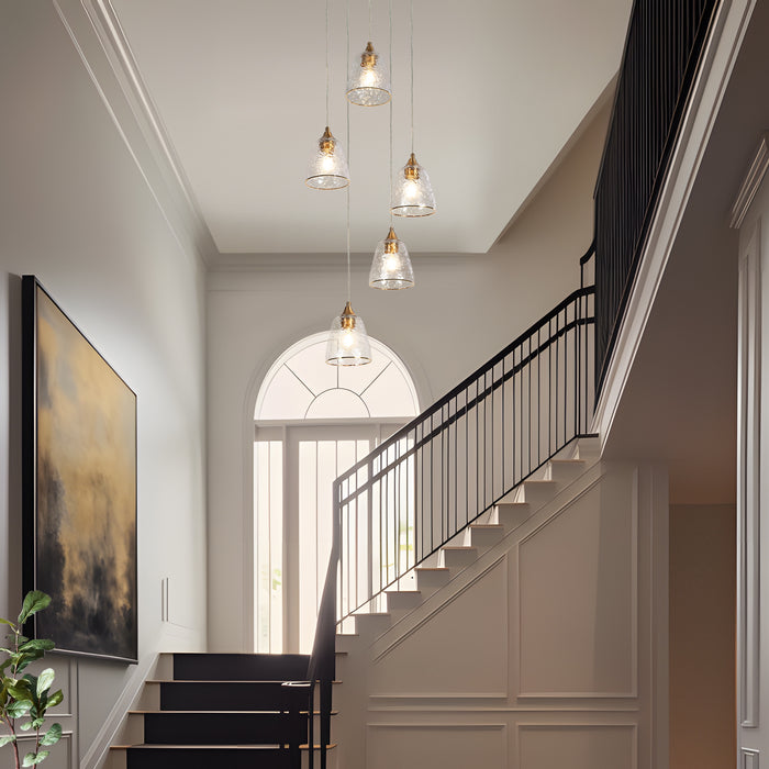 Dolohov 5-Light Brass Chandeliers