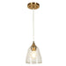 1-Light Mini Gold Pendant