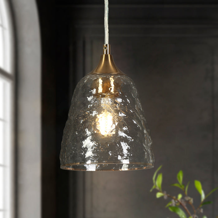 Dolohov 1-Light Brass Pendant Lights
