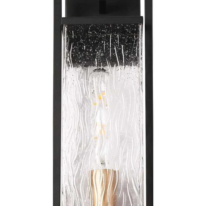 Mangost 1-Light Black Outdoor Wall Light