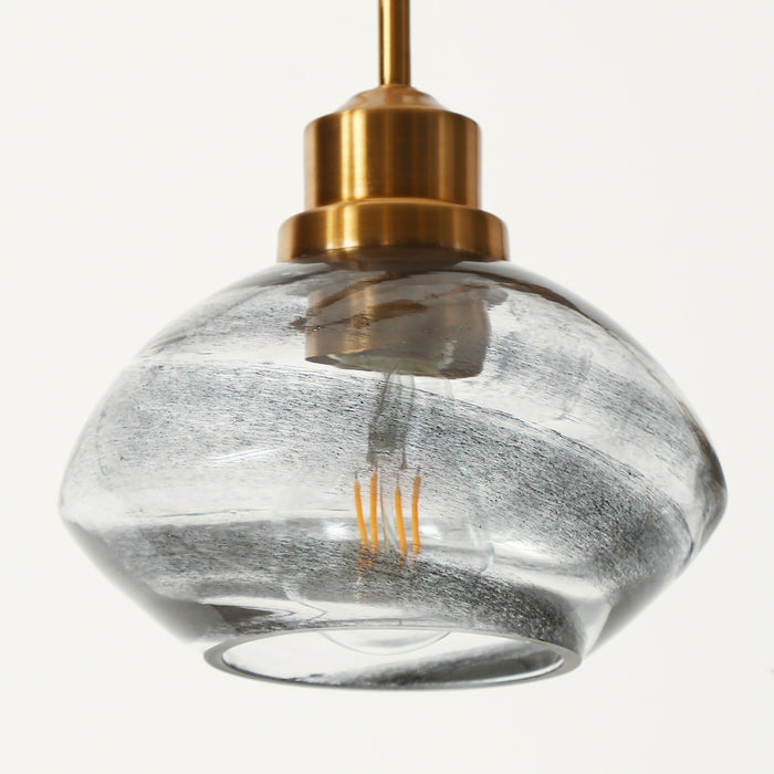 Eldrion 5-Light Brass Island Lights