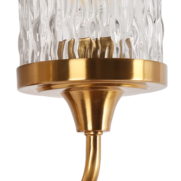 Atymoni 3-Light Brass Bathroom Vanity Lights