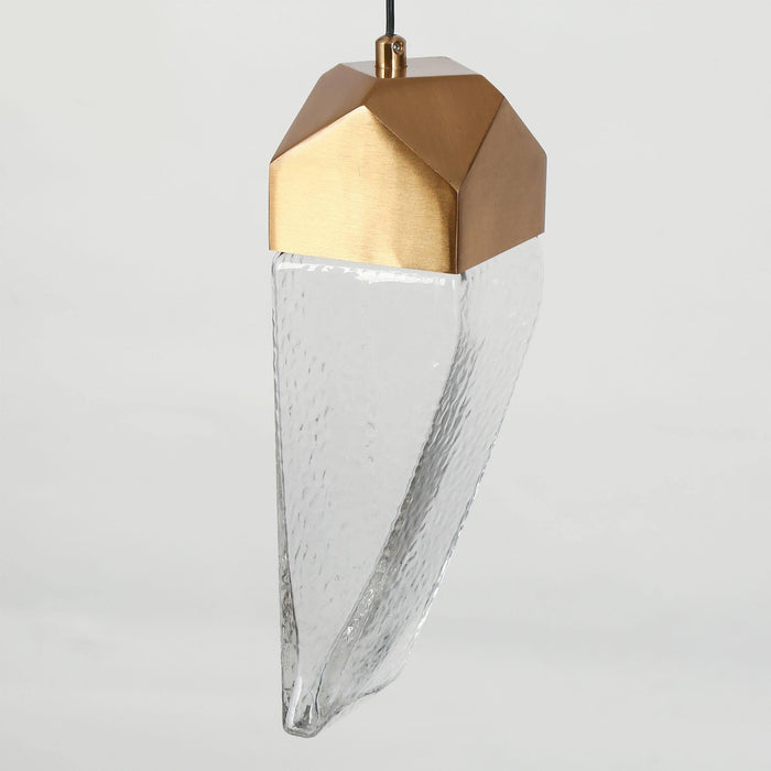 Faylian 3-Light LED Brass Chandeliers