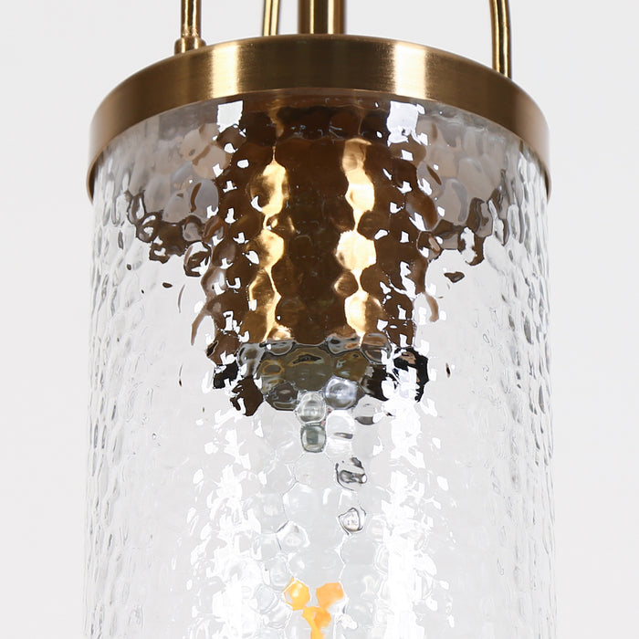 Faylise 5-Light Brass Island Lights
