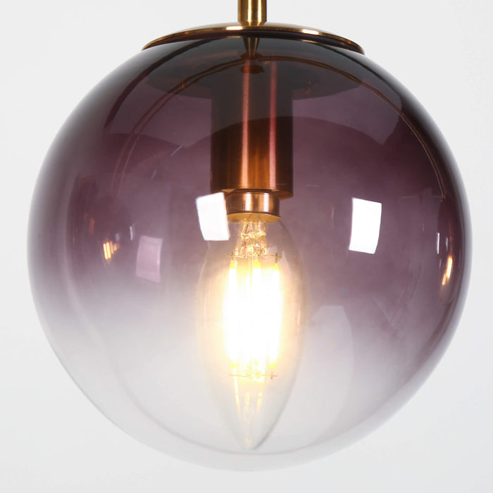 Mylenis 5-Light Brass Island Light