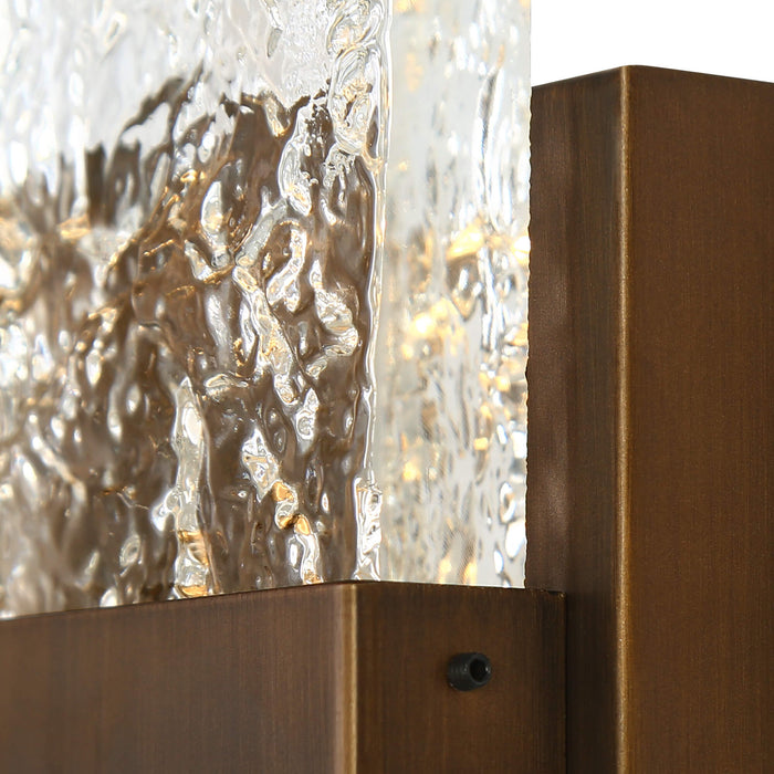 Elyvert 1-Light LED Brass Wall Sconces