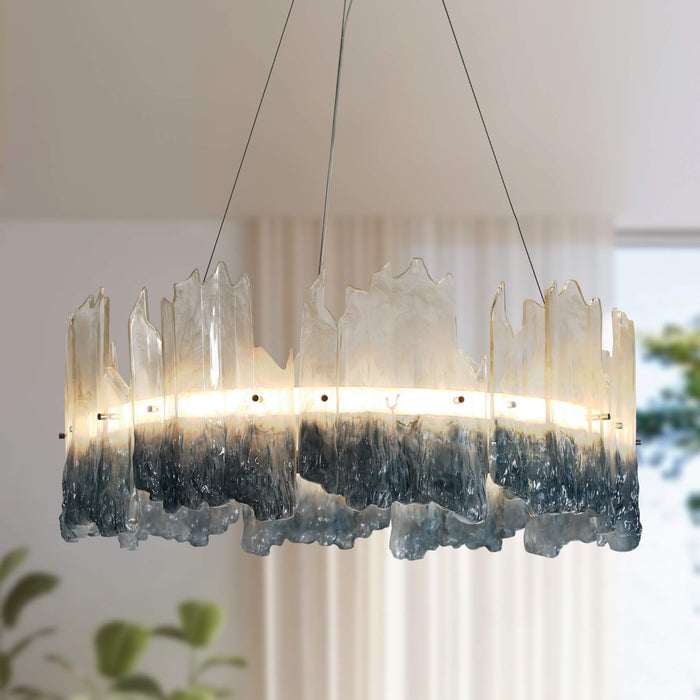 Tavlorn 1-Light LED Blue Chandelier