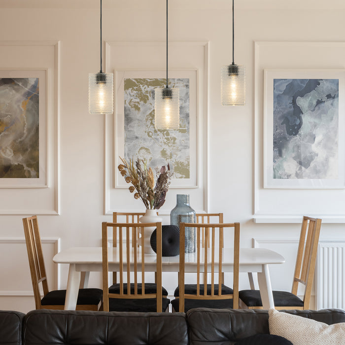 Barylyn 1-Light Black Pendant Lights