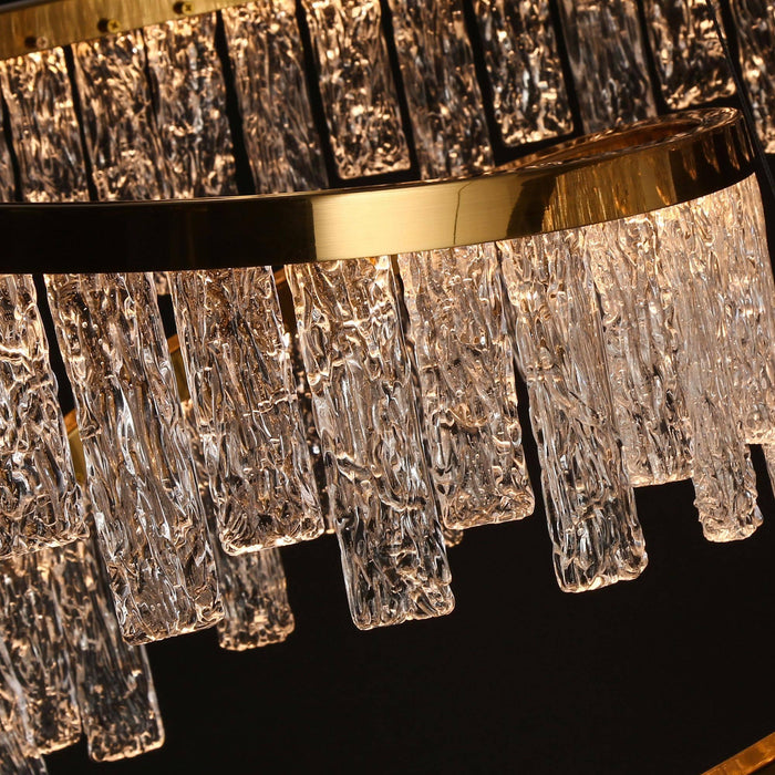 Felvion 1-Light LED Brass Chandeliers