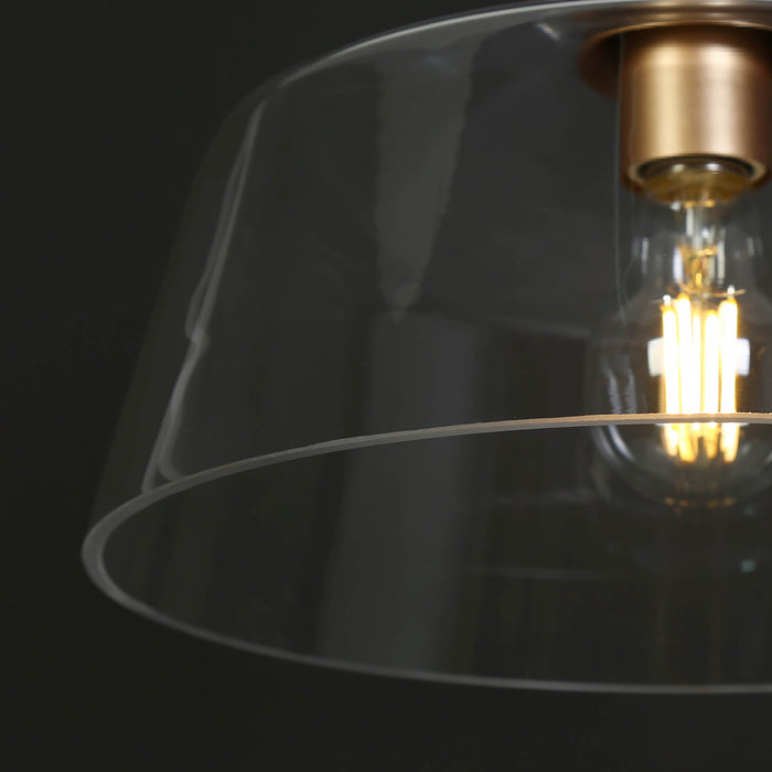 Nexarin 1-Light Gold Pendant Light