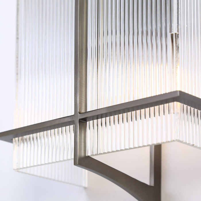 Zalvian 2-Light Black Wall Sconce