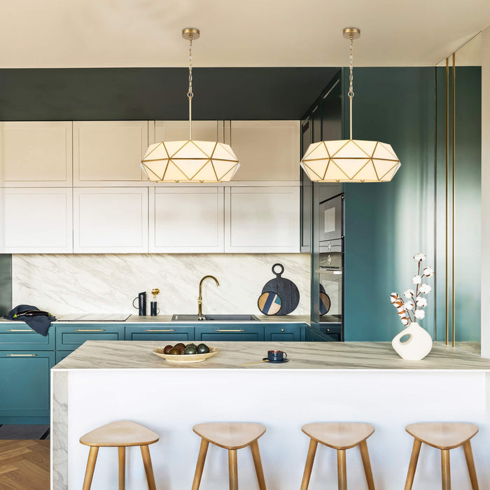 Tisrelv 5-Light Brass Chandelier
