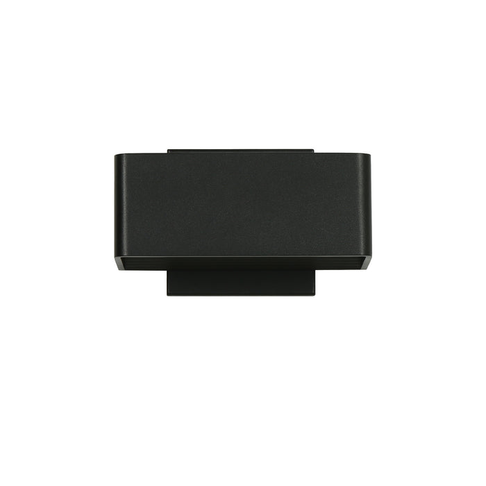 UnovaI 1-Light Black Square Wall Sconce
