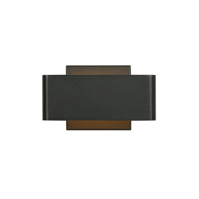 UnovaI 1-Light Black & Gold Square Wall Sconce