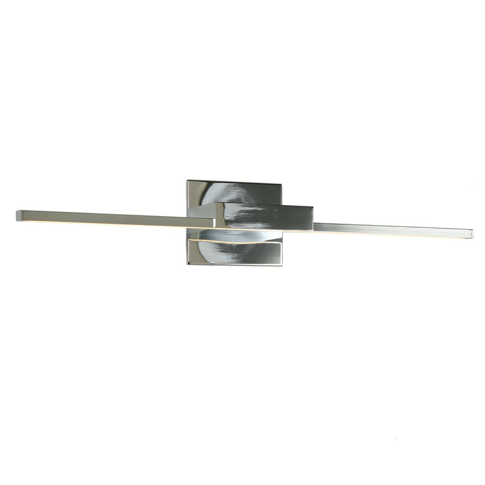 Povanl 1-Light Chrome Linear Vanity Light