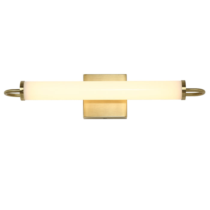 Povanl 1-Light Gold Cylinder Wall Sconce