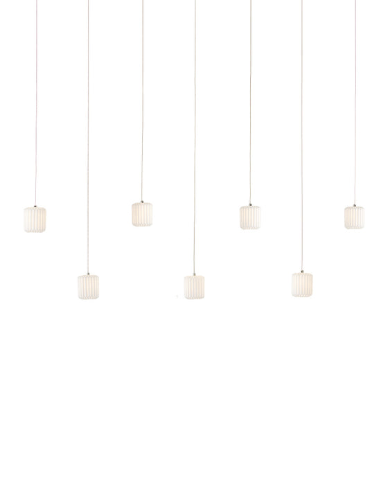 Dove 7-Light Linear Multi-Drop Pendant