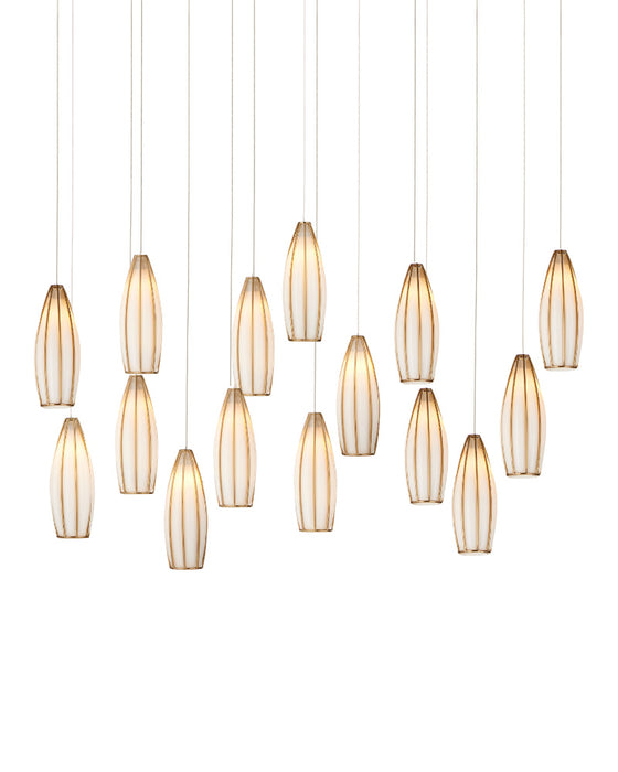 Parish 15-Light Linear Multi-Drop Pendant