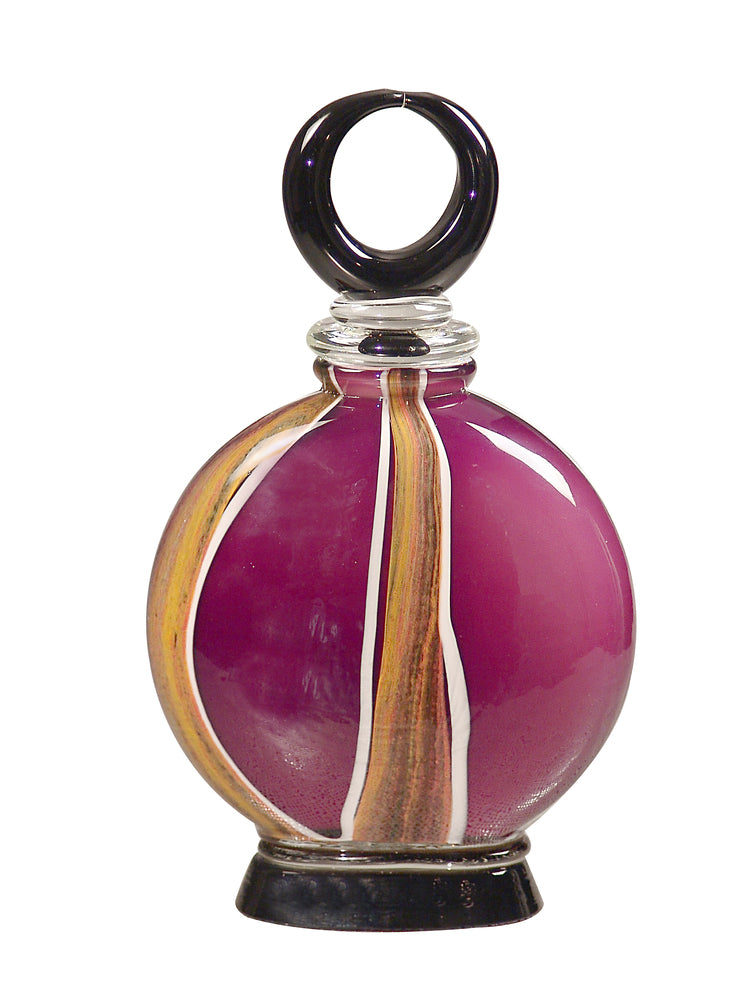 Melrose Hand Blown Art Glass Perfume Bottle — Belles Lighting