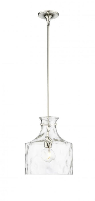 Santorini 1-Light Pendant Light Polished Nickel