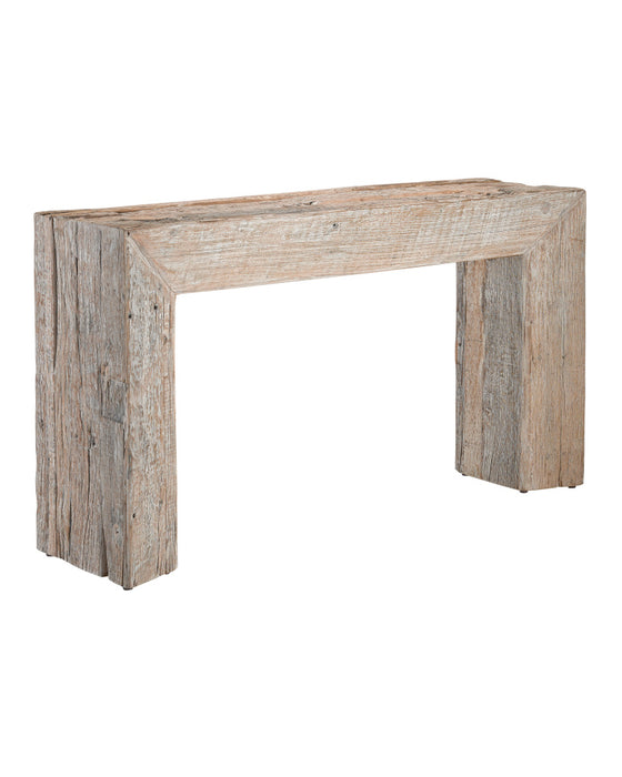 Kanor Whitewash Console Table