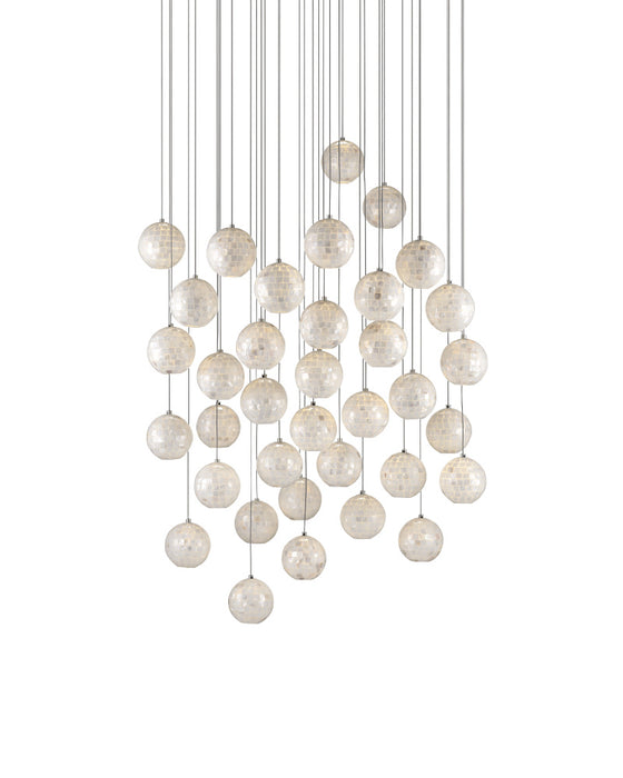 Finhorn 36-Light Round Multi-Drop Pendant